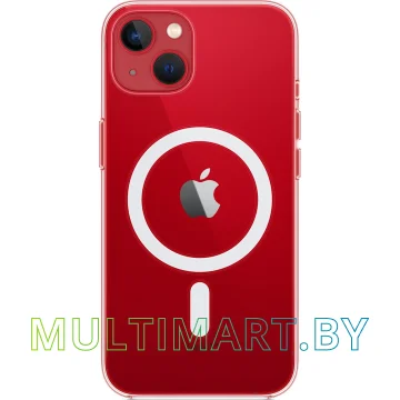 Чехол для телефона Apple MagSafe Clear Case для iPhone 13 (прозрачный) картинка 4